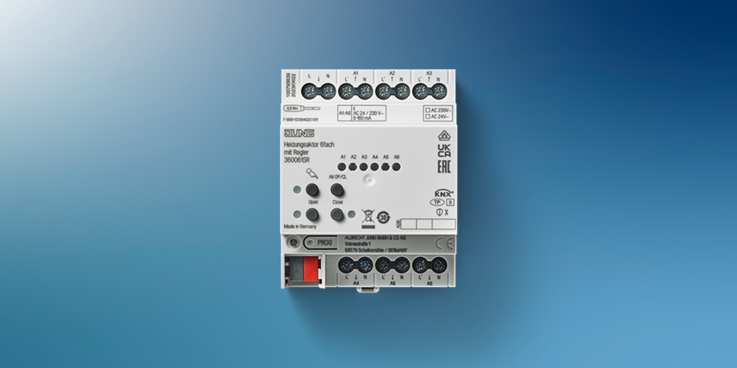 KNX Heizungsaktor 6-fach bei Becker & Becker Elektrotechnik GbR in Trebur