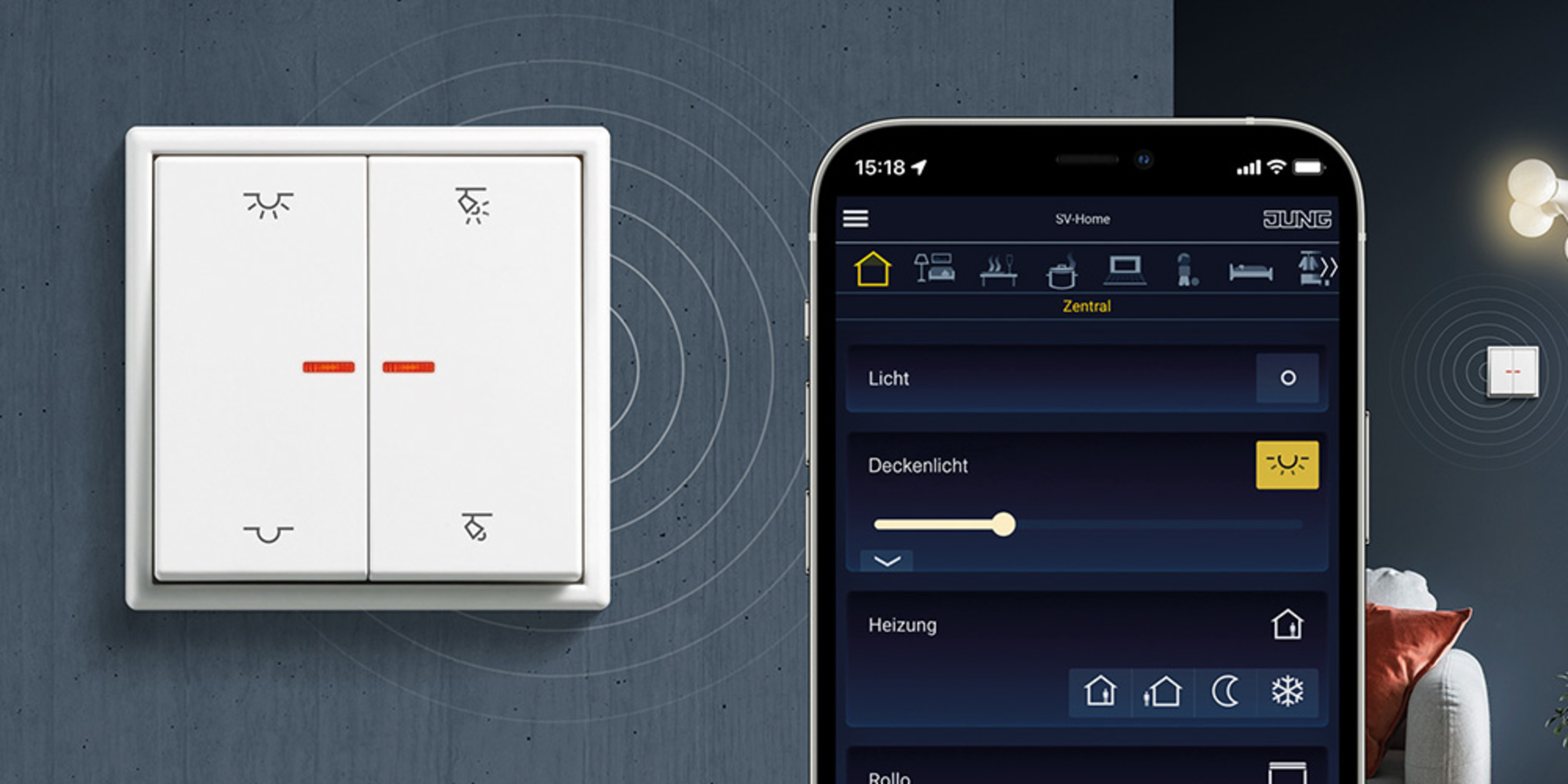 KNX RF Taster bei Becker & Becker Elektrotechnik GbR in Trebur